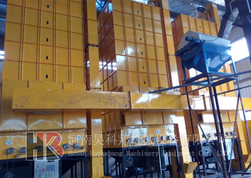 安徽兩臺(tái)一拖三水稻烘干機(jī)（1）