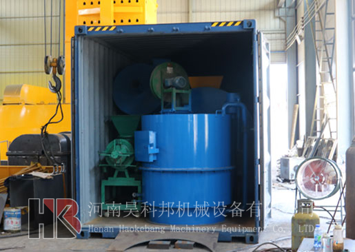 出口俄羅斯第二套酒糟烘干機(jī)