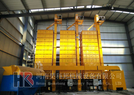 湖北荊州一拖三水稻烘干機(jī)