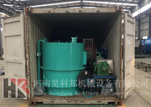 發(fā)往迪拜管式烘干機