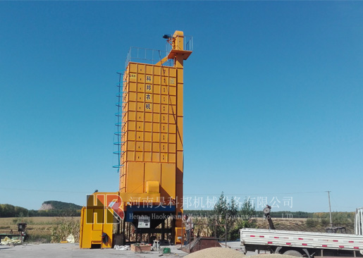 黑龍江農(nóng)墾建三江糧食烘干機(jī)作業(yè)現(xiàn)場