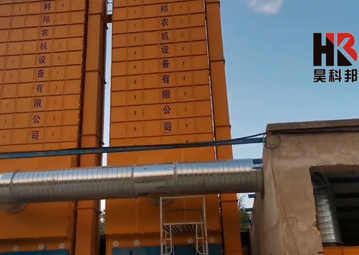 新疆伊犁140噸批式循環(huán)谷物干燥機